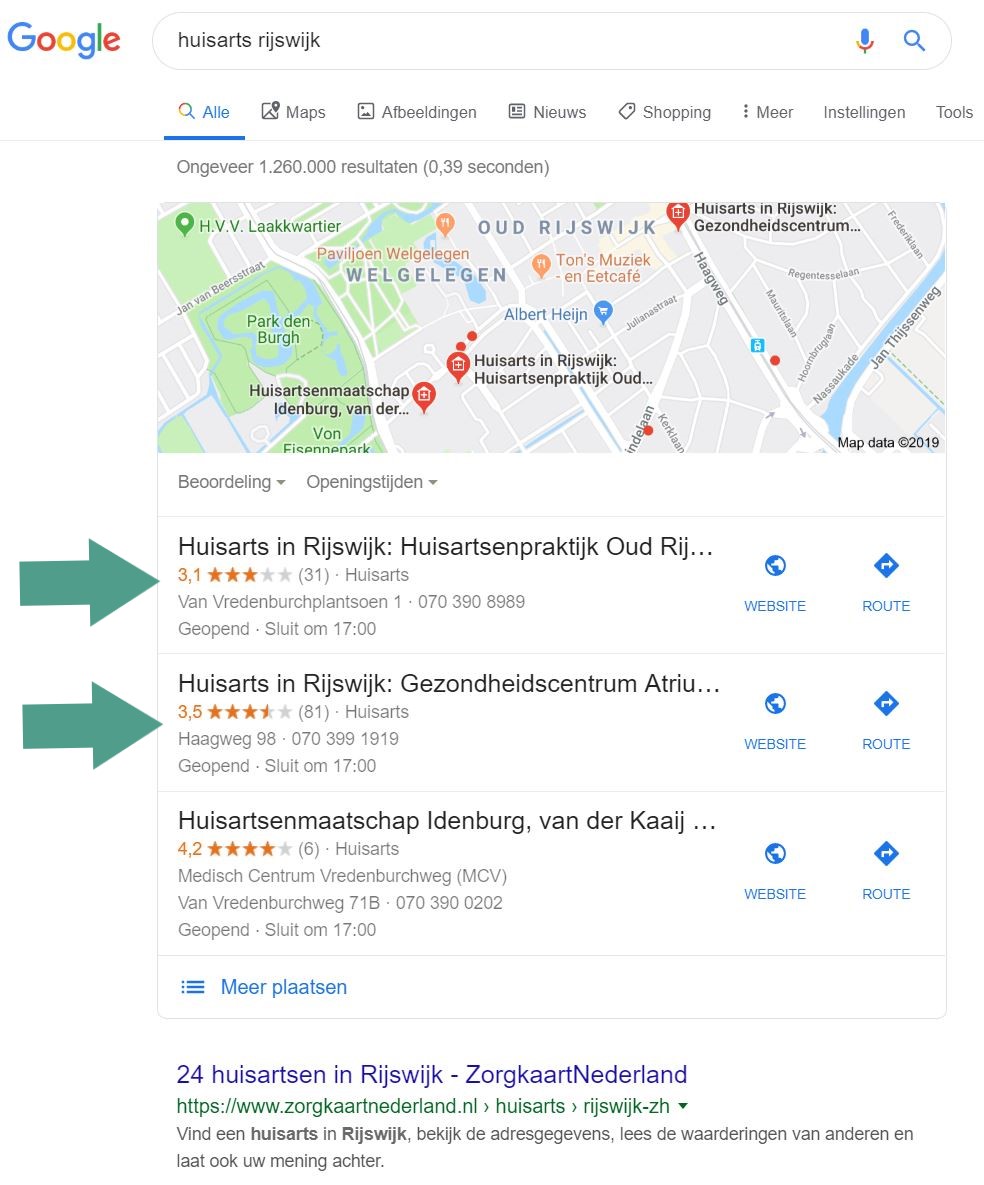 Google Maps snippet