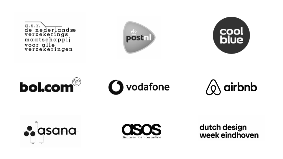 voorbeelden typografie in logo's
